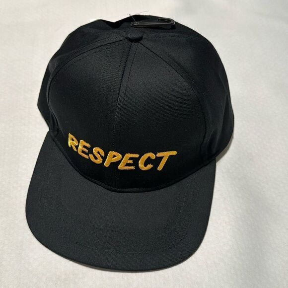 Respect Snapback Hat Mens Black Rue21 - Picture 1 of 2